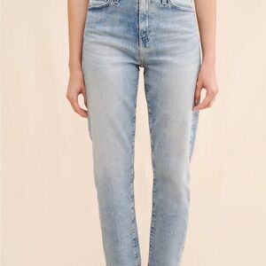 AG Rian Denim Jeans in Soft Blue